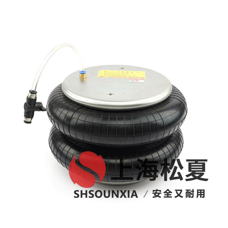 上置电机直线振动筛安装空气弹簧减振器310220J-2